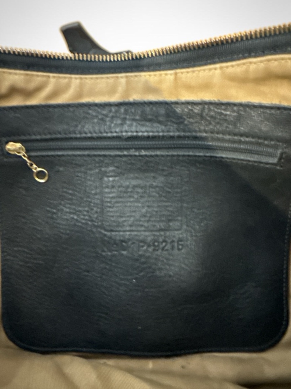 1990’s Vintage Coach Black Leather Hobo Shoulder Bag - Picture 6 of 6